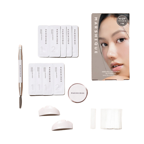 MARSHIQUE Enriched Lash & Brow Self Perm Kit (7 Uses)