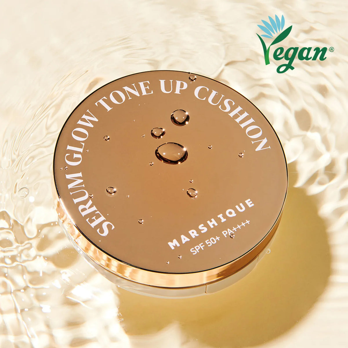 MARSHIQUE Serum Glow Tone Up Sun Cushion 12g
