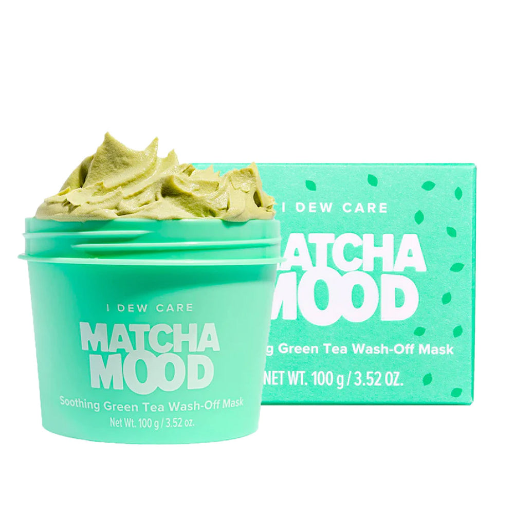 Buy Korean I DEW CARE Matcha Mood Soothing Green Tea Wash-Off Mask 100g