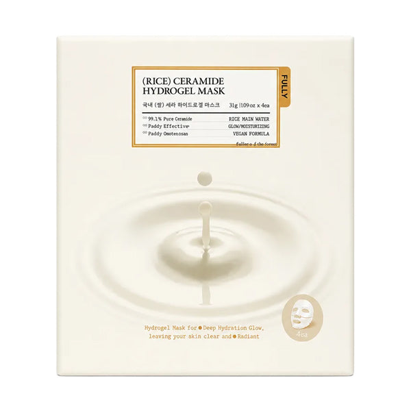 FULLY Rice Cera Hydrogel Mask 31g*4ea