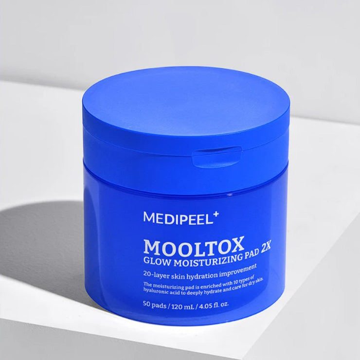 MEDI-PEEL Mooltox Glow Moisturizing Pad 2X 120ml 50ea
