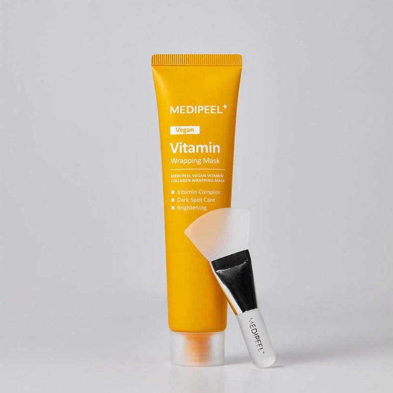 MEDI-PEEL Vegan Vitamin Collagen Wrapping Mask 70ml + Silicone Brush