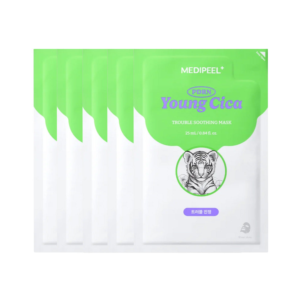 MEDI-PEEL Young Cica PDRN Trouble Soothing Mask 25ml 5ea