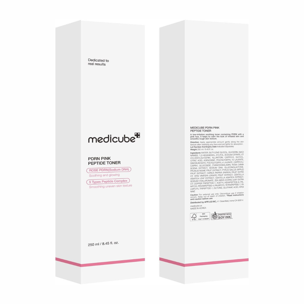 Medicube Pdrn Pink Cica Soothing Tóner 250 ml