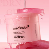 Medicube PDRN Pink Collágeno Toner Tóner Tóner 70 Hojas