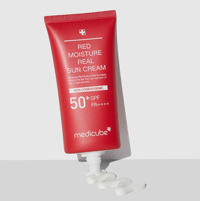 Medicube Red Moisture Real Sun Cream SPF50+PA ++++ 50 ml