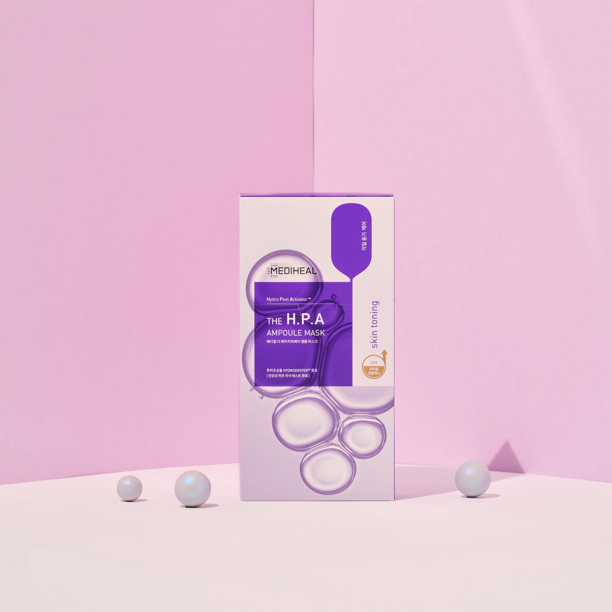 MEDIHEAL THE H.P.A Glowing Ampoule Mask 25ml x 10ea