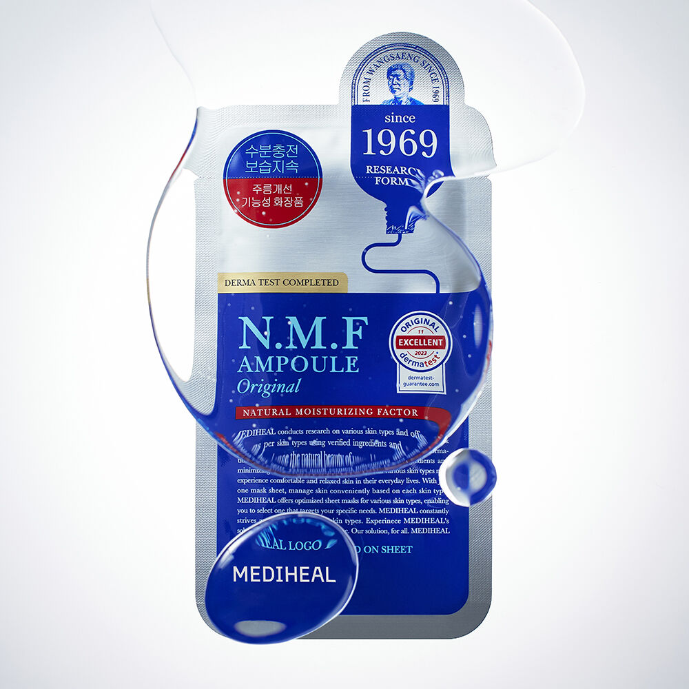 MEDIHEAL THE N.M.F Ampoule Mask Original 10ea | DODO SKIN – DODOSKIN