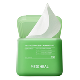 MEDIHEAL Té tree trouble almohadilla 100 almohadillas