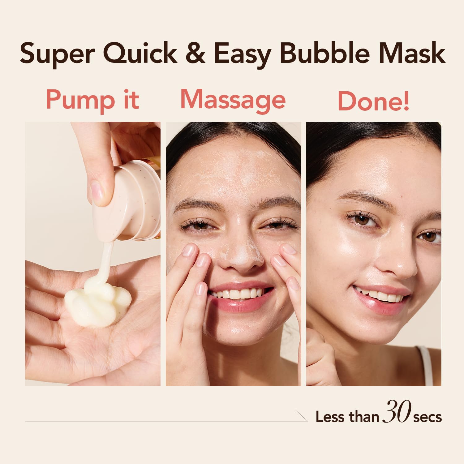 MENOKIN 30 Seconds Quick Bubble Mask 95ml | DODO SKIN – DODOSKIN
