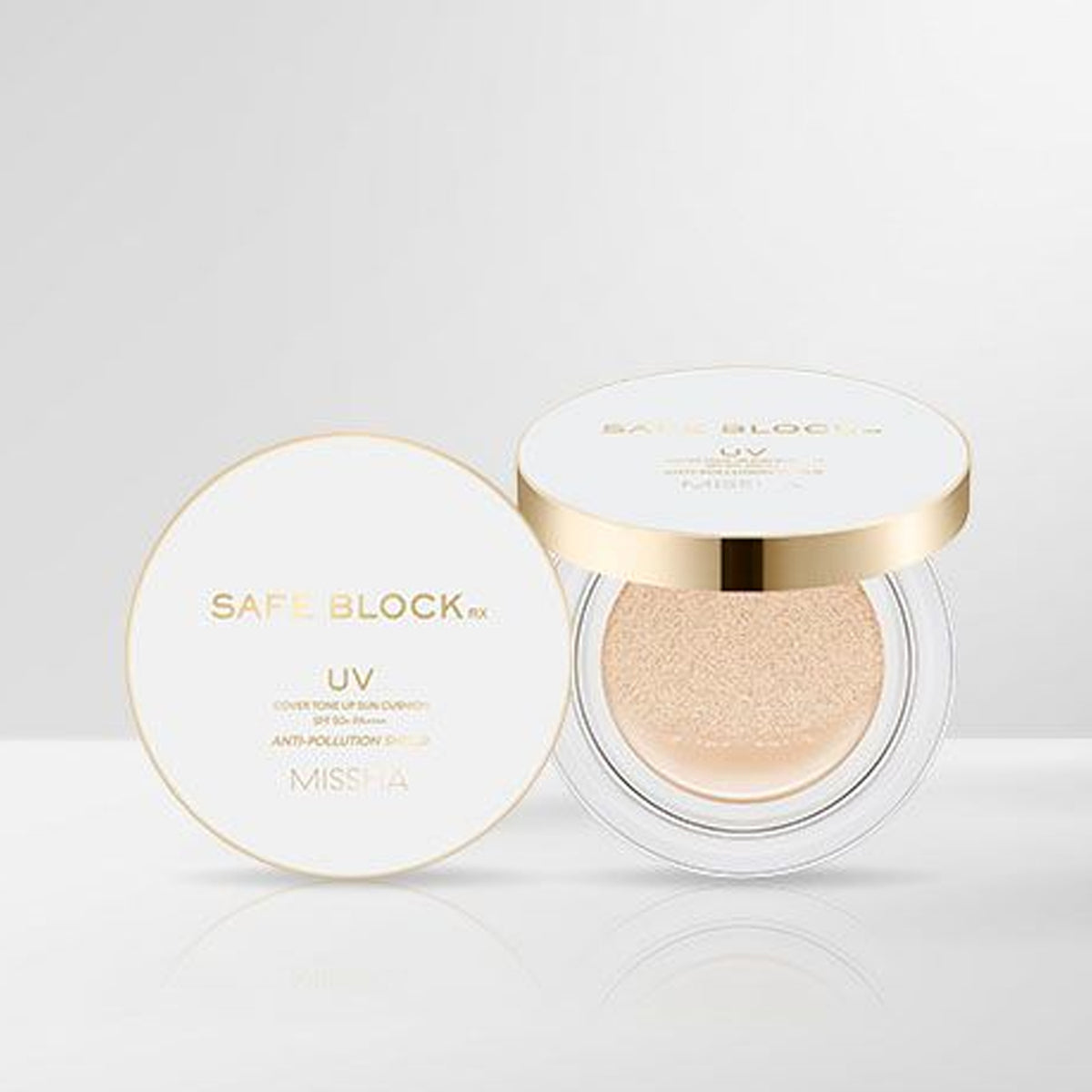 MISSHA Safe Block RX Cover Tone-Up Sun Cushion SPF50+ PA++++