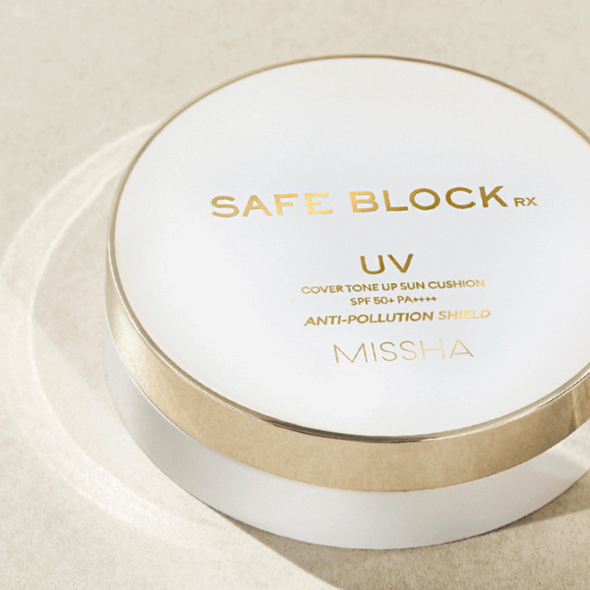 MISSHA Safe Block RX Cover Tone-Up Sun Cushion SPF50+ PA++++