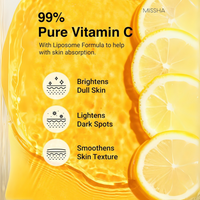 MISSHA Vita C Plus Blemish-C Tone-Up Ampoule Pads 210G (80 hojas)