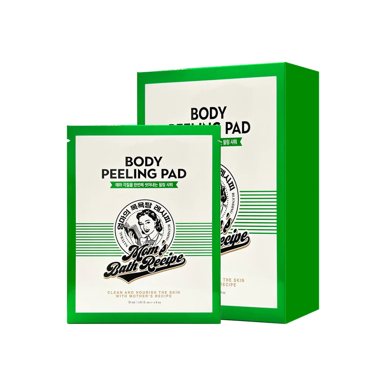 Almohadilla de pelado de la receta de baño de mamá 30 ml/25 ml * 8ea