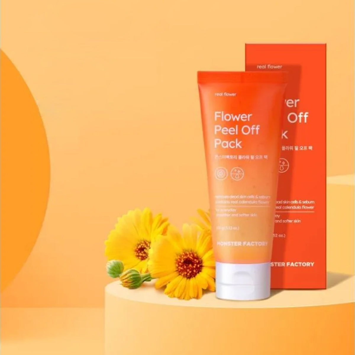 MONSTER FACTORY Flower Peel Off Pack 100g