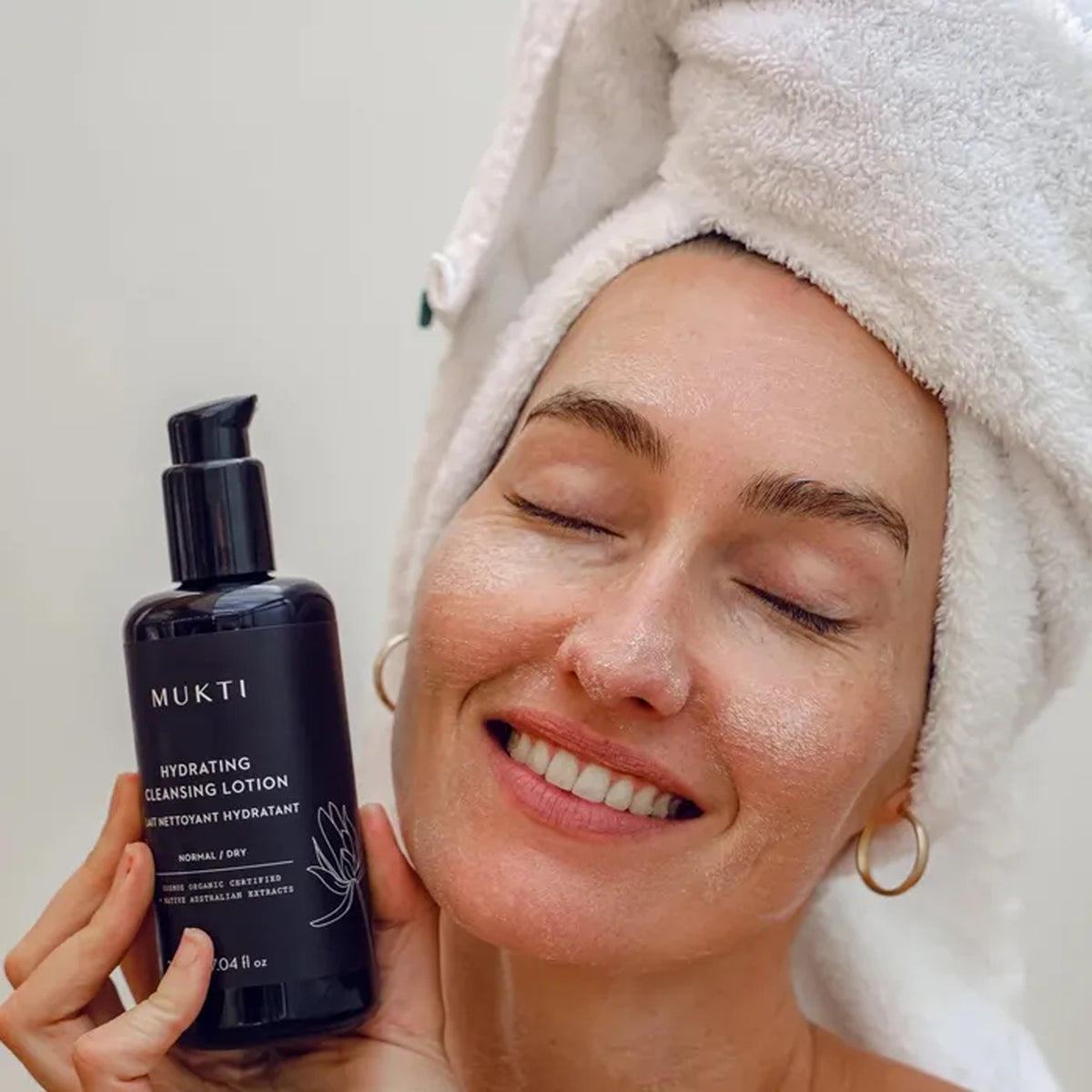 MUKTI Hydrating Cleansing Lotion 200ml