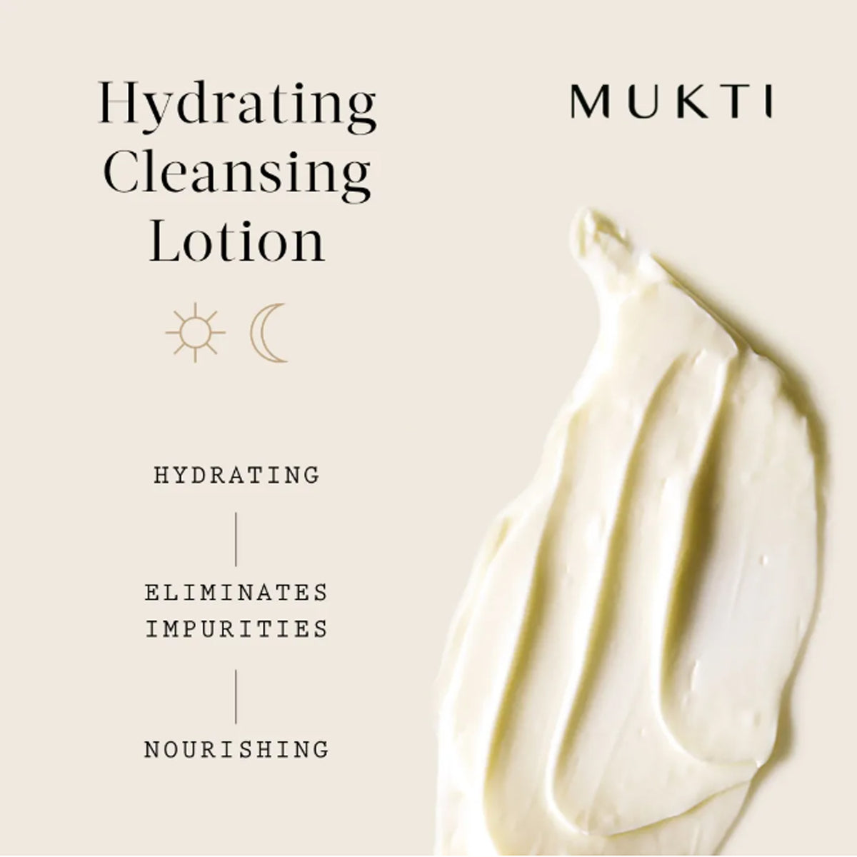 MUKTI Hydrating Cleansing Lotion 200ml