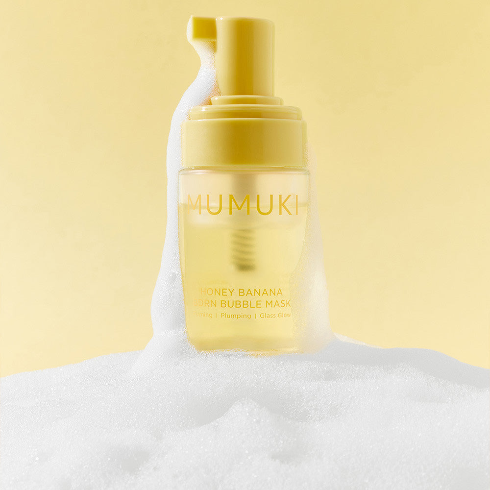 MUMUKI Honey Banana BDRN Bubble Mask 25ml
