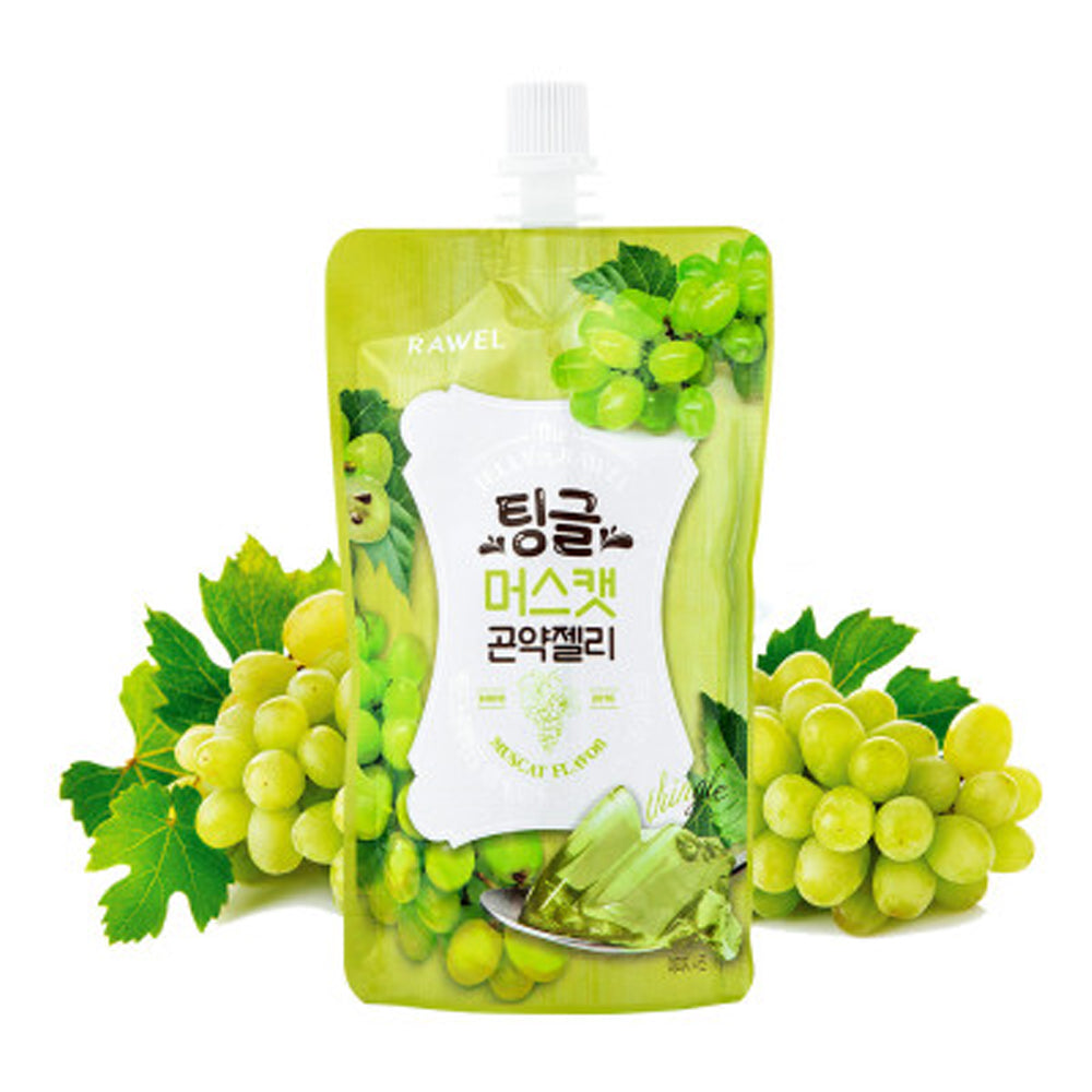 RAWEL Konjac Jelly Muscat 10ea*130g - DODOSKIN