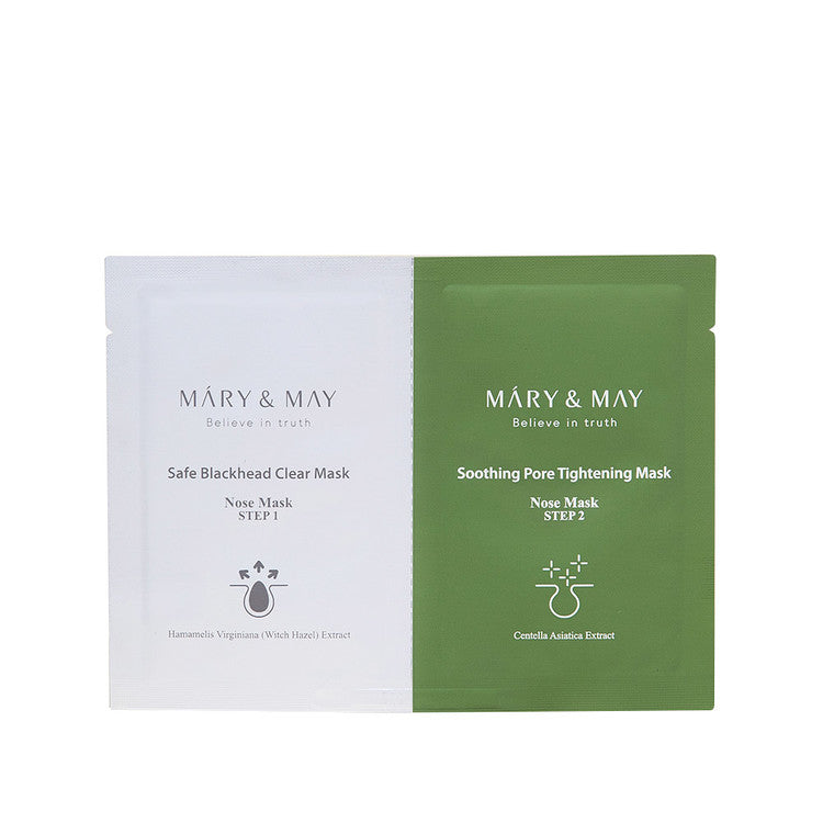 Mary&May Daily Safe Black Head Clear Nose Mask 10ea