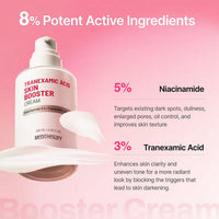 Medino Tinapy Tranexamic Acid Skin Booster Cream 100 ml y dispositivos Conjunto de dispositivos