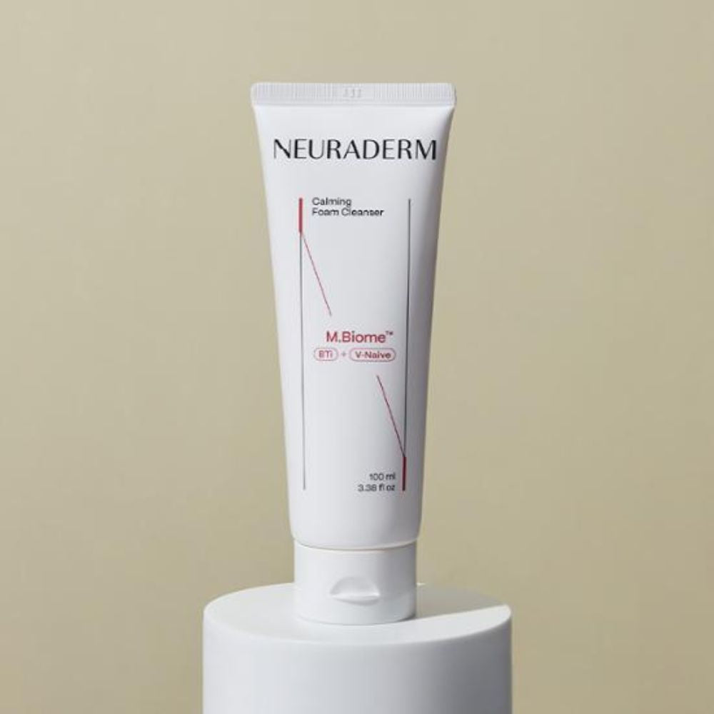 NEURADERM Beruhigender Gesichtsreiniger – 100 Ml, Milder PH-Wert, Cremiger Schaum Gegen Mitesser