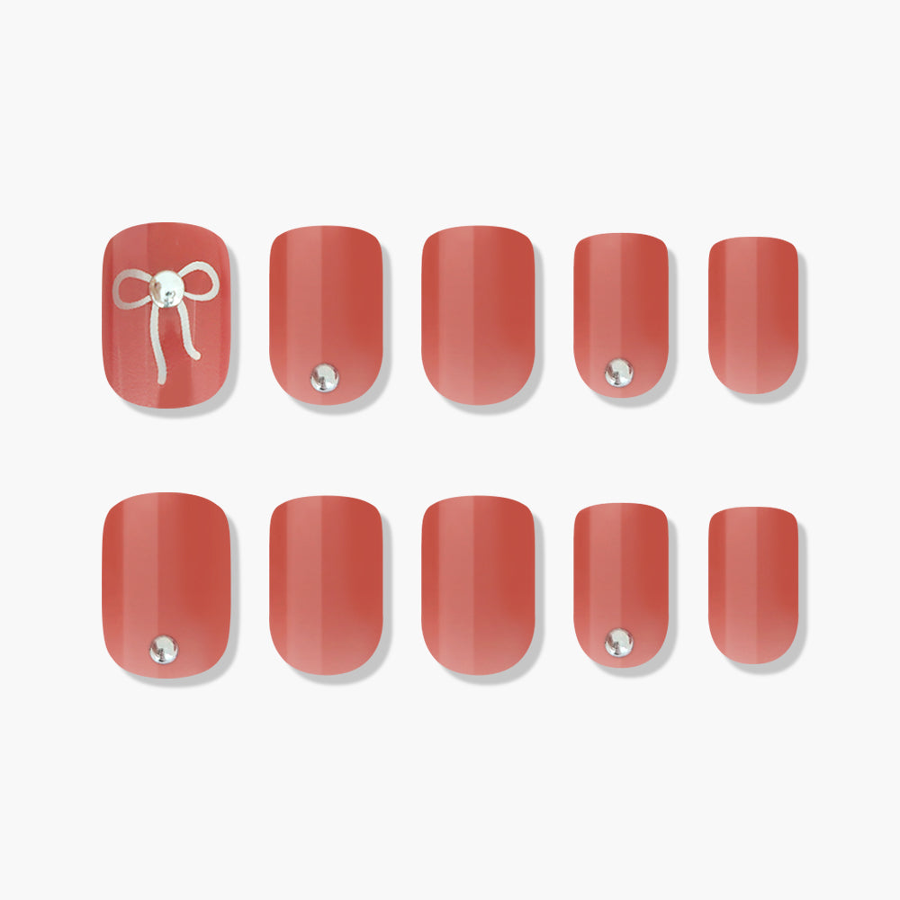 MUZMAK Nail Tips 36pcs #Mercury(Regular Square)