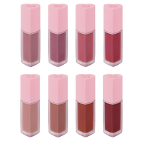 A 5g Merry Monde Cherry Heart Mega Tint, delivering a bold cherry tint for a captivating and stylish lip finish.