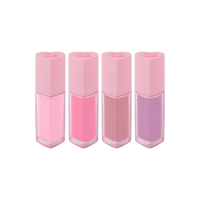 Achieve a subtle, rosy glow with the Merry Monde Milk Heart Tint Lip & Cheek 5g, a versatile cosmetic for lips and cheeks.