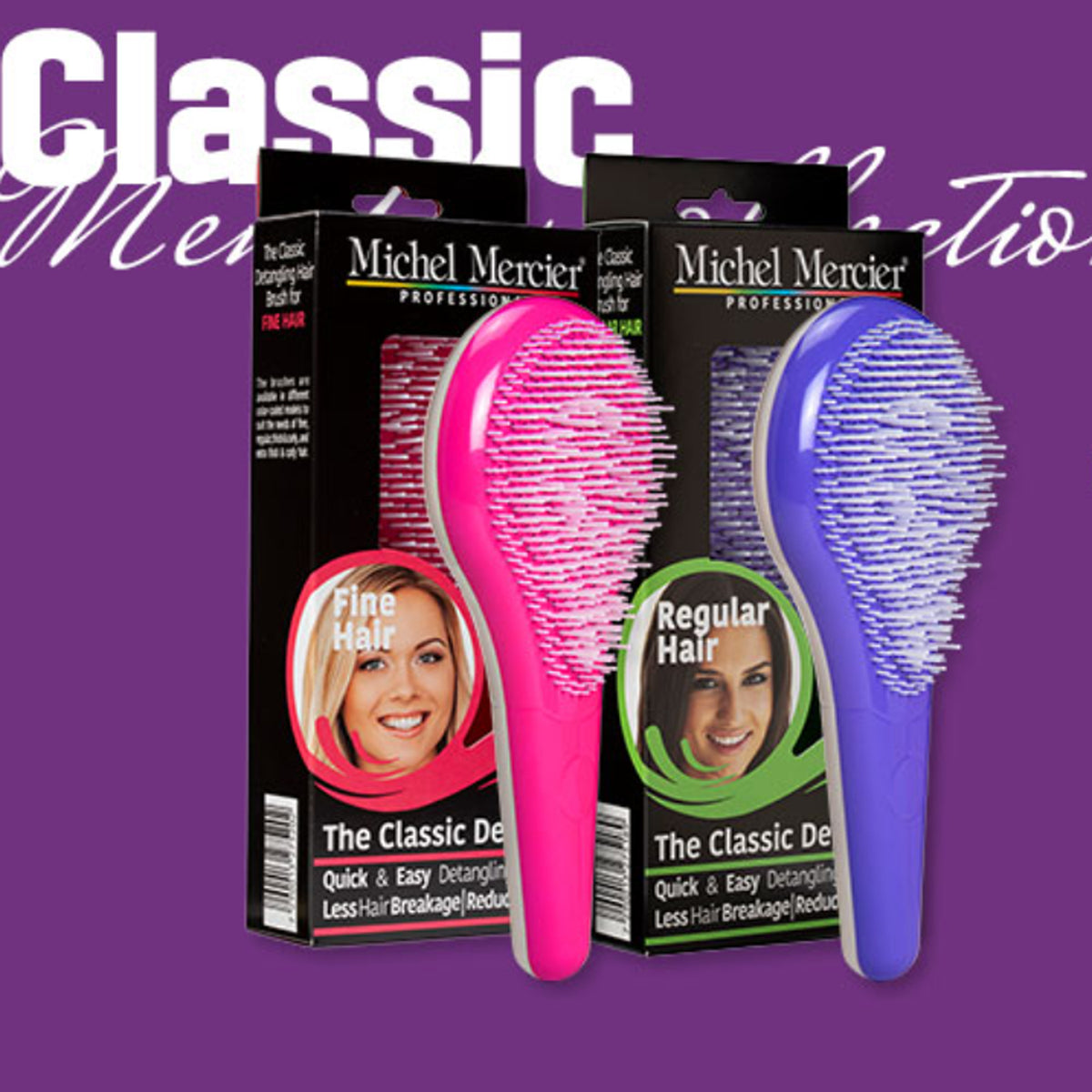 Michel Mercier Classic Memphis Desenangling Brush