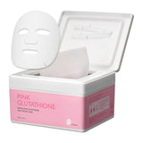 Milk Touch Plum Pink Glutathione Gentle Daily Brightening Mask 330g x 30 Sheets