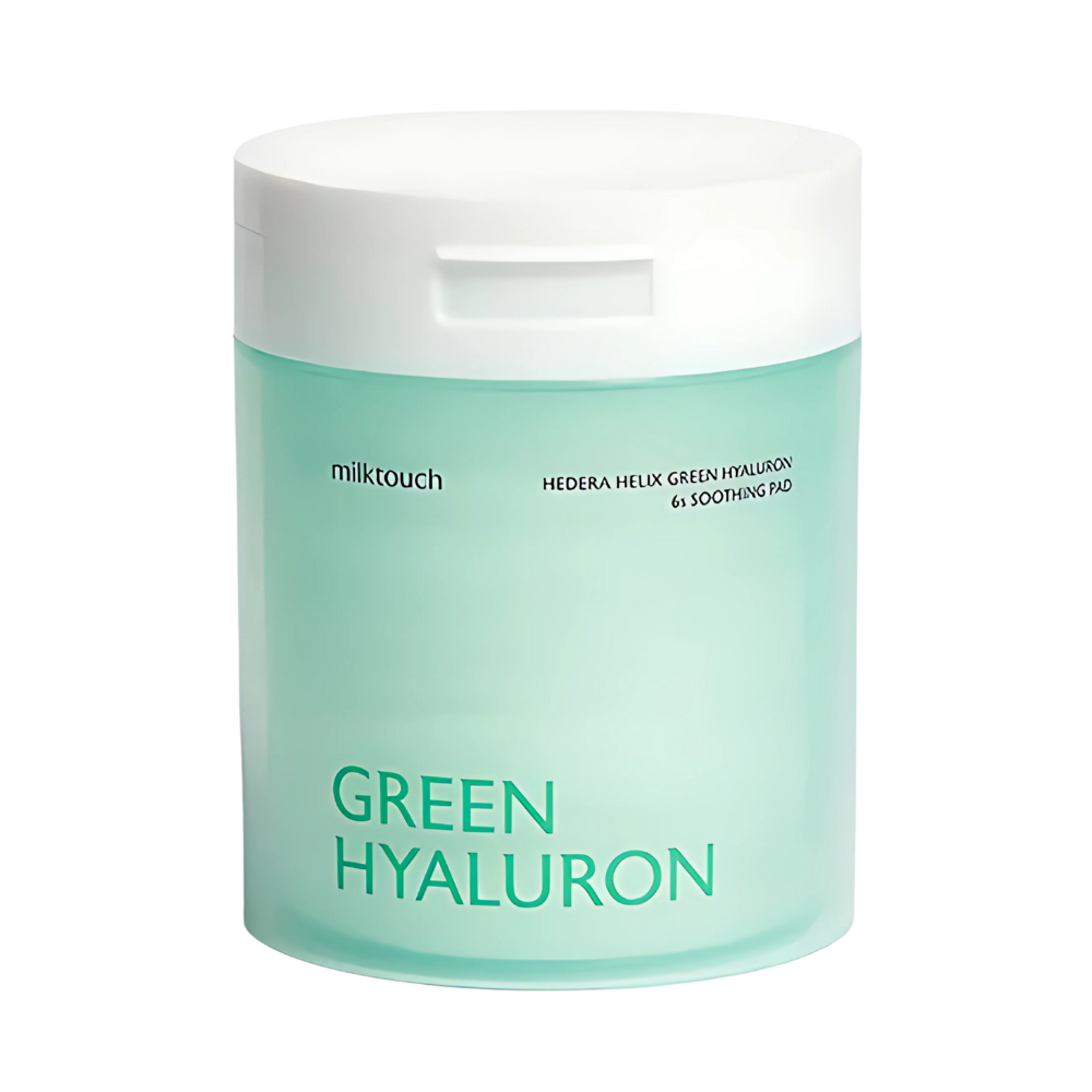 Milk Touch Green Hyaluron 6-Second Hydrating Soothing Pad 270g x 60 Sheets