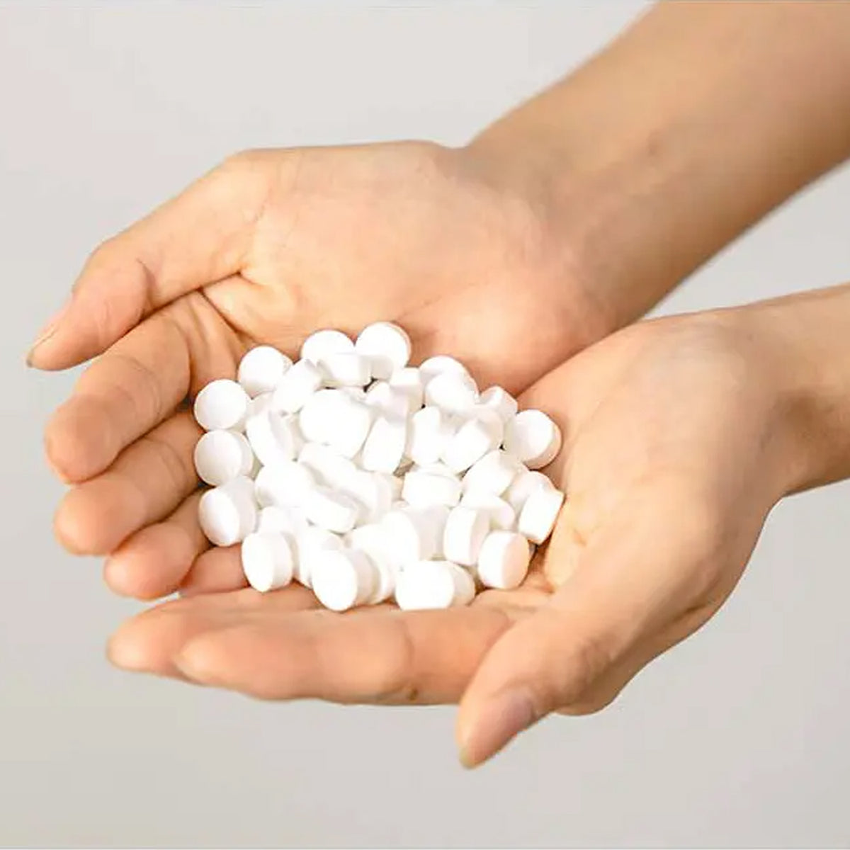 Minted Mild Mint Flavor Solid Toothpaste 90 / 180 Tablets