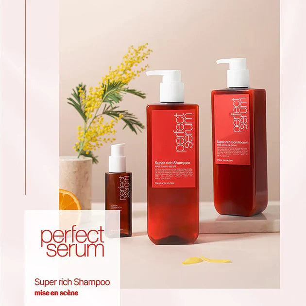 [Expiration imminen] Mise en Scene Perfect Super Rich Serum SHAMPOO 680ml