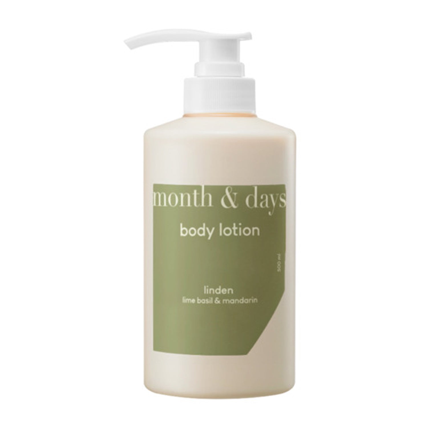 Month & Days Perfume Body Lotion Linden Lime Basil & Mandarin 500ml