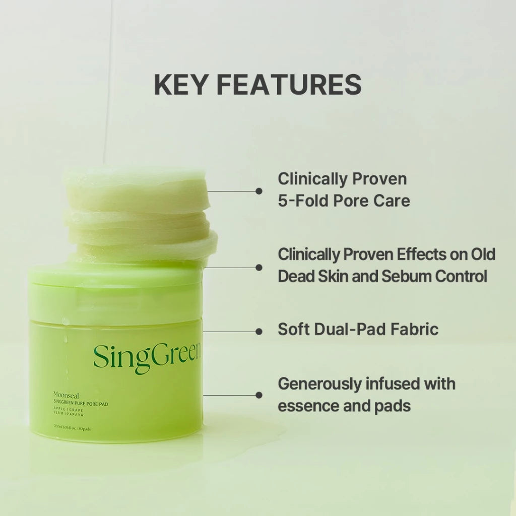 Moonseal Pure Pore Pads (80 Sheets)