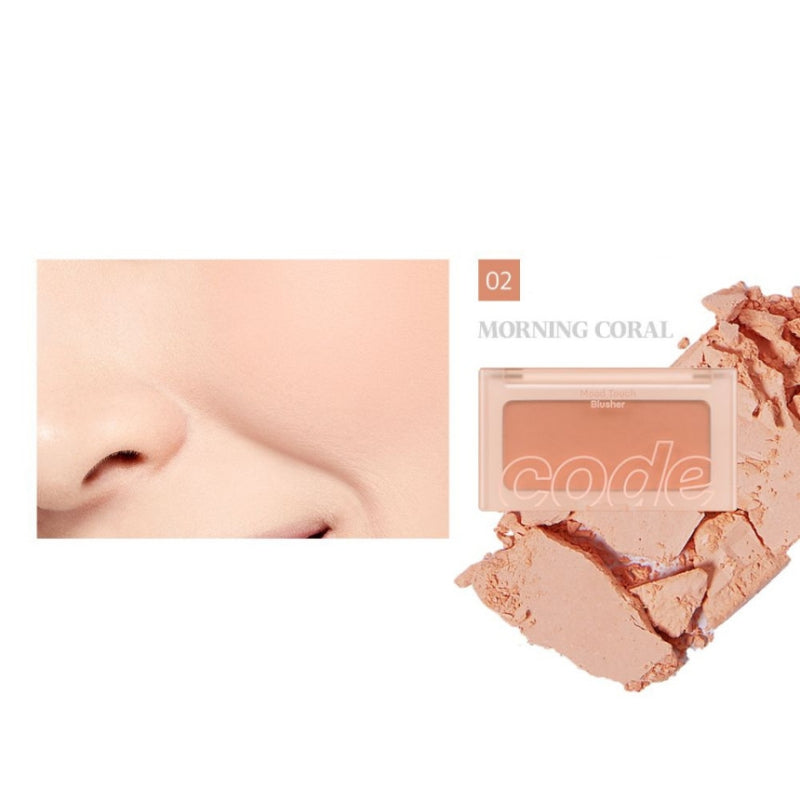 N Mood Touch Blusher 02 Morning Coral
