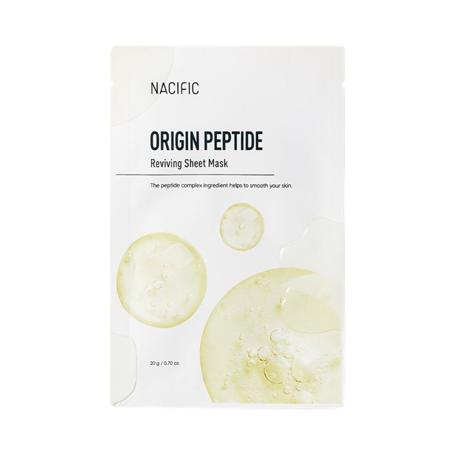 NACIFIC Origin Peptide Reviving Sheet Mask 10 Sheets