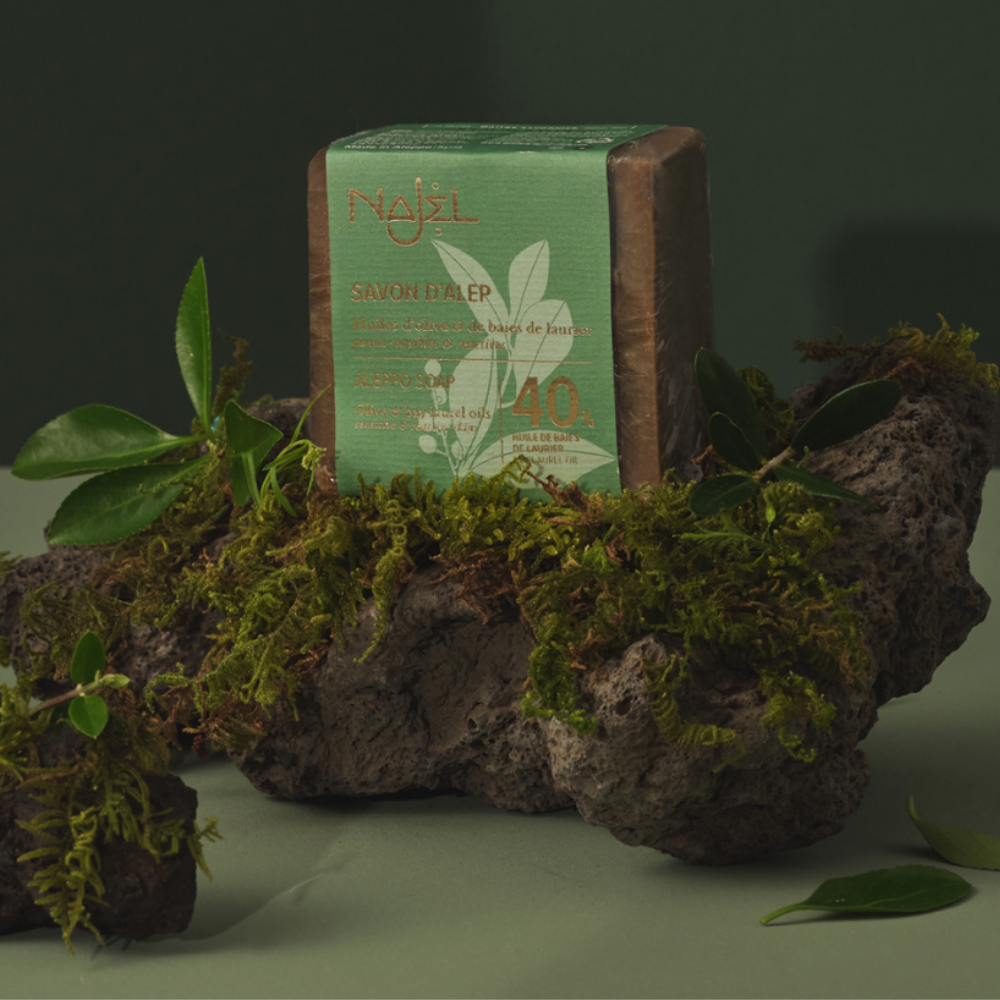 NAJEL Aleppo Soap 40% Laurel Oil 200g