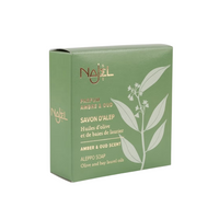 NAJEL Aleppo Soap Amber & Wood 150g