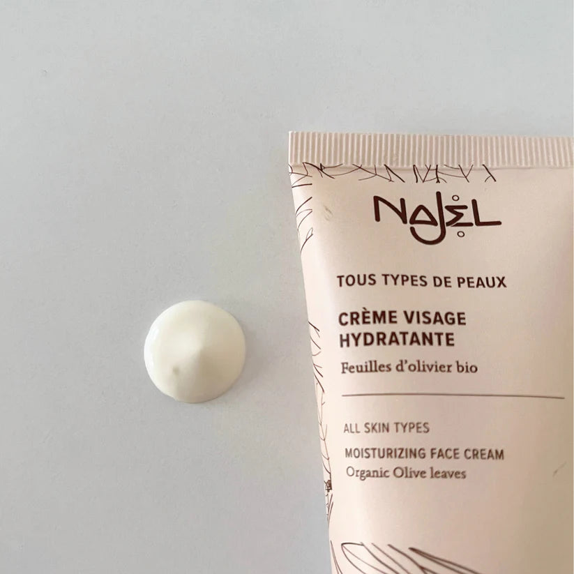 NAJEL Face Cream – French Organic Moisturizing & Nourishing Cream with Natural Soothing Formula 50ml