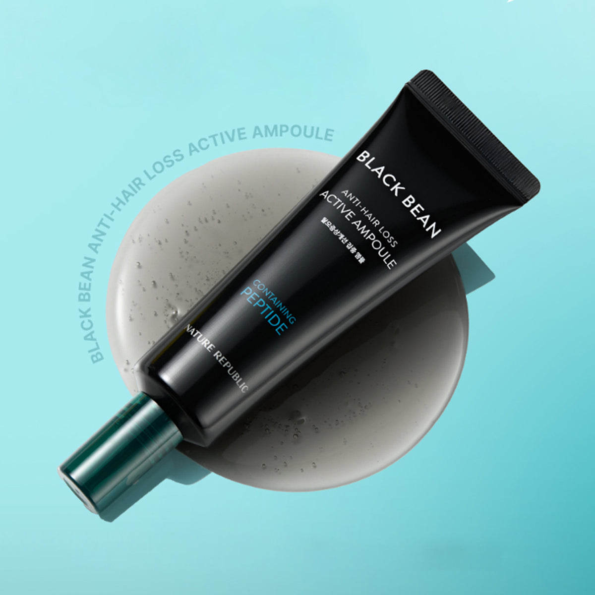 NATURE REPUBLIC Frijoles negros anti -cabello pérdida de ampulas activas 50 ml