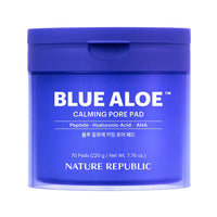 NATURE REPUBLIC Blue Aloe Calming Pore Pad 220g 70ea