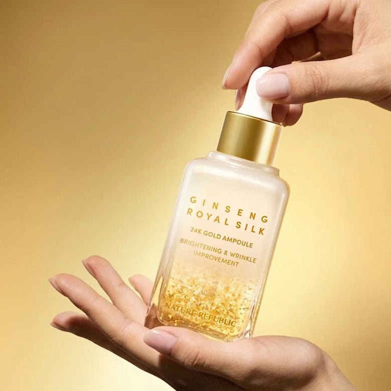NATURE REPUBLIC Ginseng Royal Silk 24K Gold Ampoule 100ml