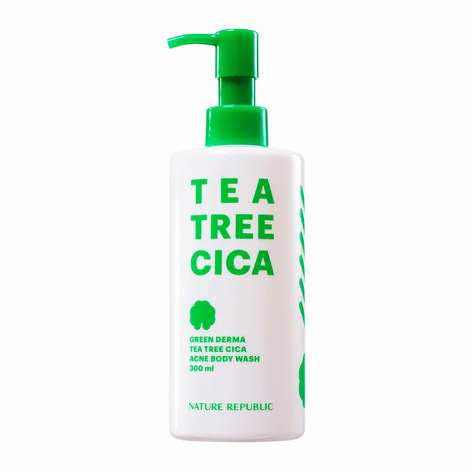 NATURE REPUBLIC Green Derma Tea Tree Cica Acne Body Wash 300ml