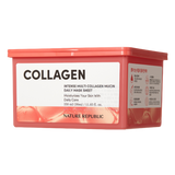 NATURE REPUBLIC Intense Multi Collagen Mucin Daily Sheet Mask (30 Sheets / Wrinkle Care)