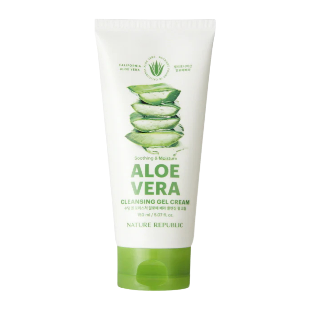 NATURE REPUBLIC Soothing & Moisture Aloe Vera Cleansing Gel Cream 150ml