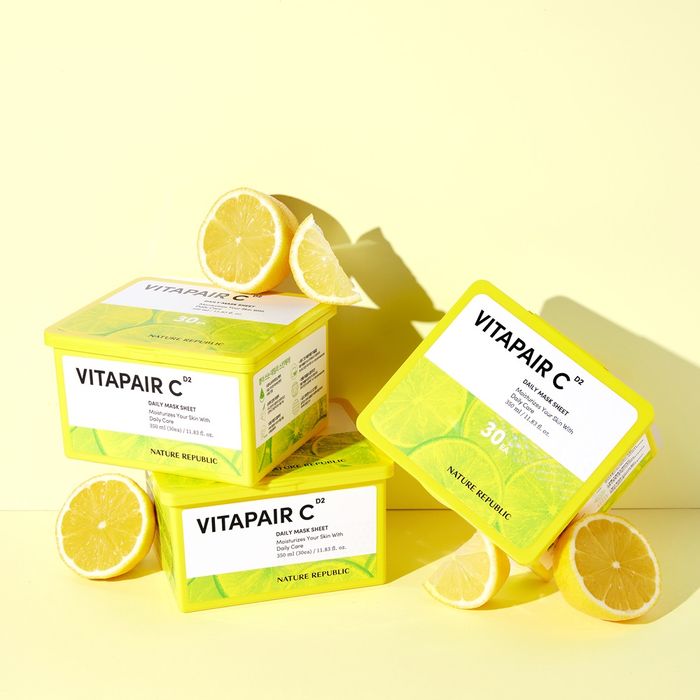 NATURE REPUBLIC Vitapair C Daily Sheet Mask (30 Sheets, Pull-Out Type)