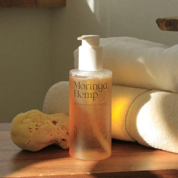 NDP Moringa Hemp pH Balancing Gel Cleanser 200ml