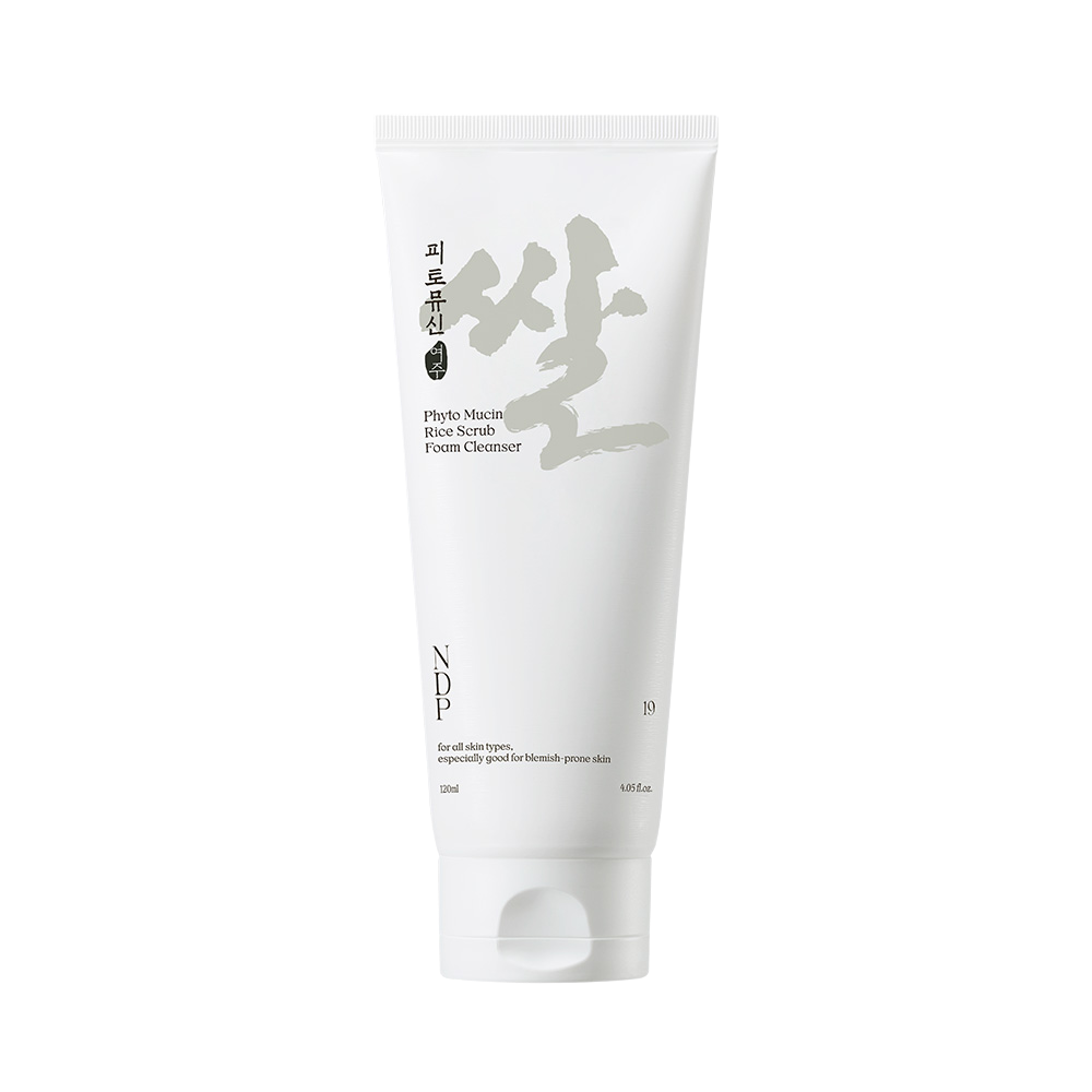 NDP Phytomucin Rice Scrub Cleansing Foam 120ml